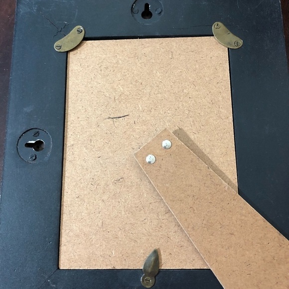 - Etched Black Wood Frame. 4x6 - Picture 3 of 7